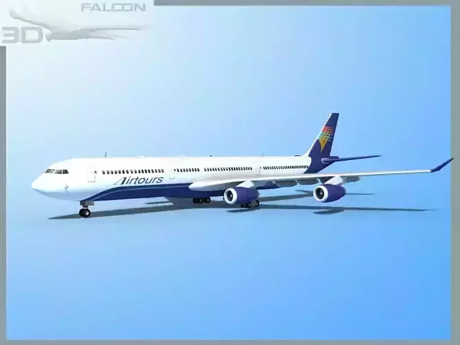 Falcon3D A340-600 AirTours 3D model