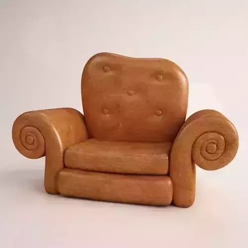 Armchair gingerbread chair