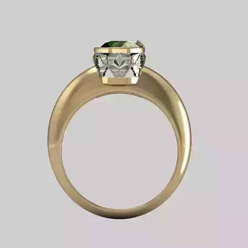 MFS engagement ring with stone