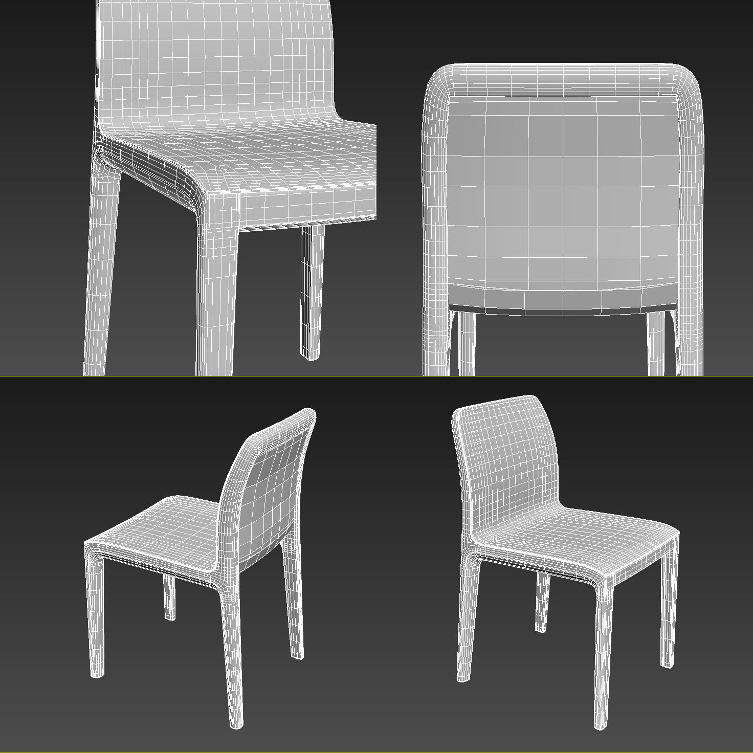 Artisan Invito Chair 3D model_7