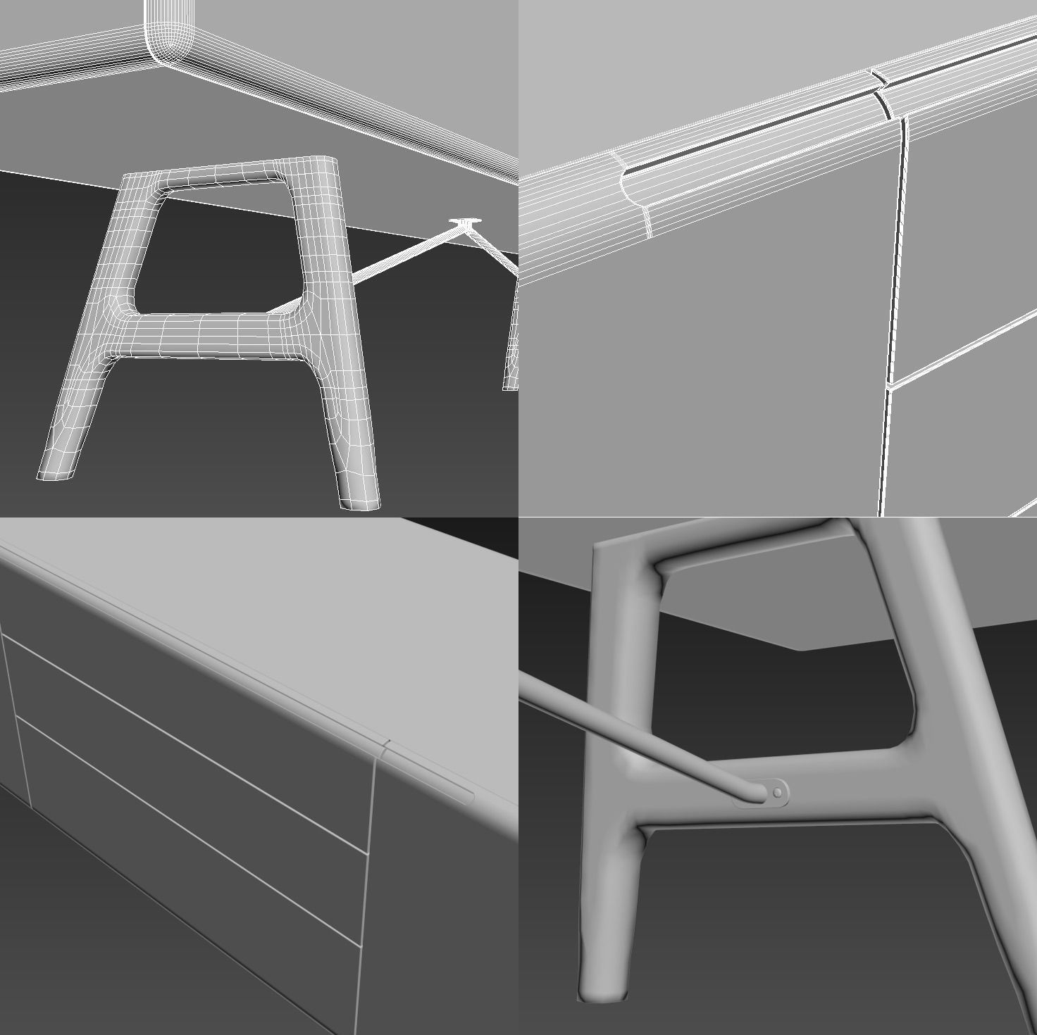 Artisan Tesa sideboard 3D model_3