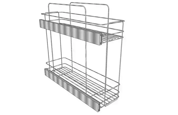 Slid metal basket - JOLLY 200