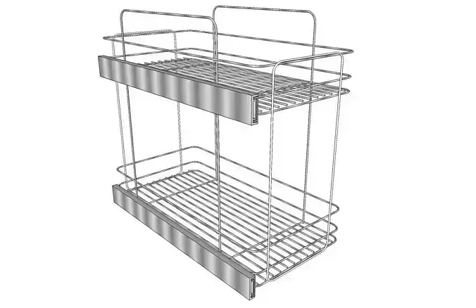 Slid metal basket - JOLLY 300