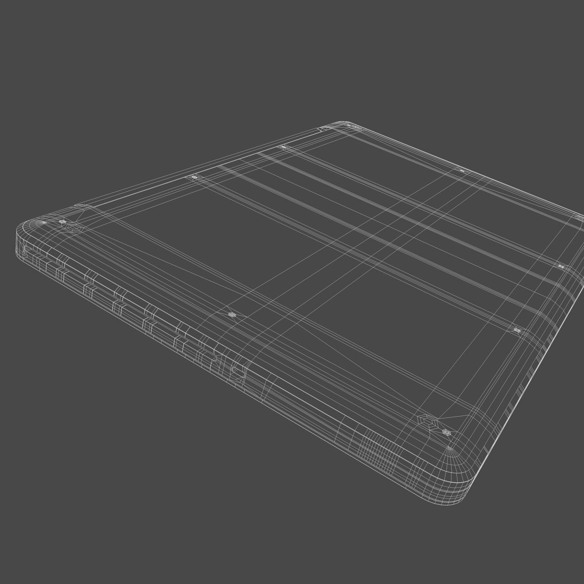 Apple Macbook pro 3D model_9