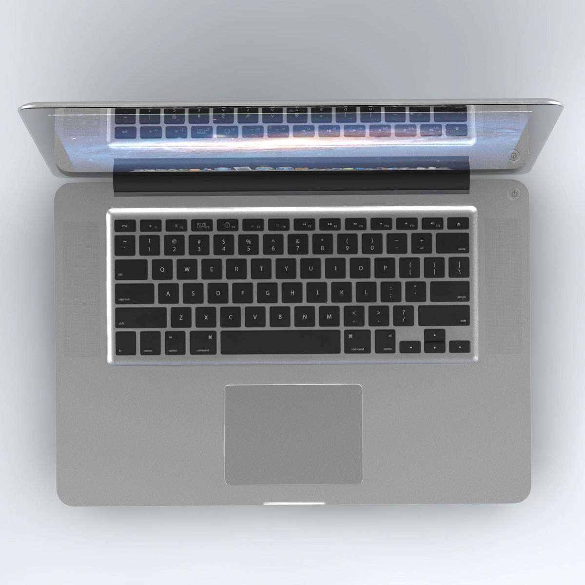 Apple Macbook pro 3D model_17
