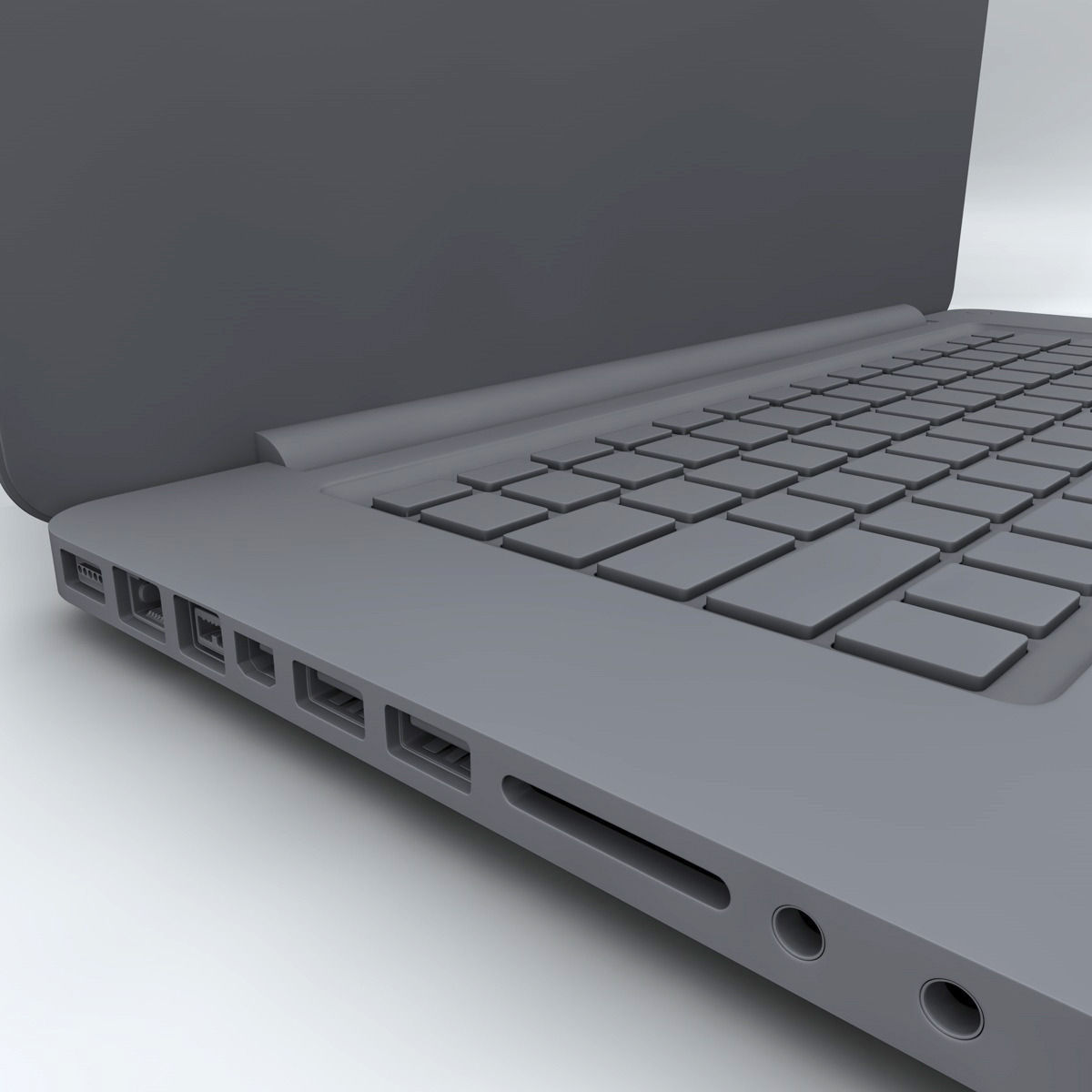 Apple Macbook pro 3D model_19