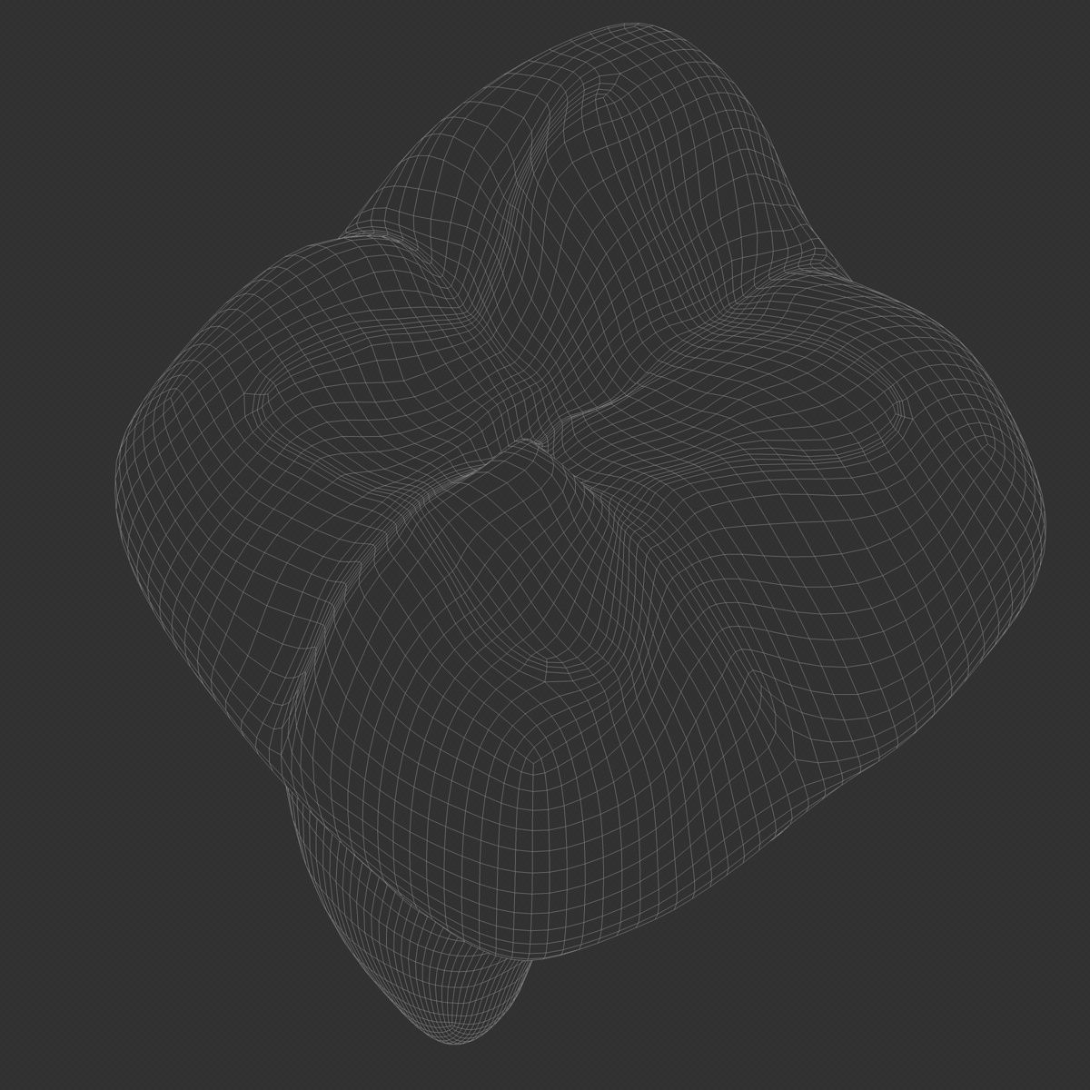 Realistic Human Teeth 3D model_9