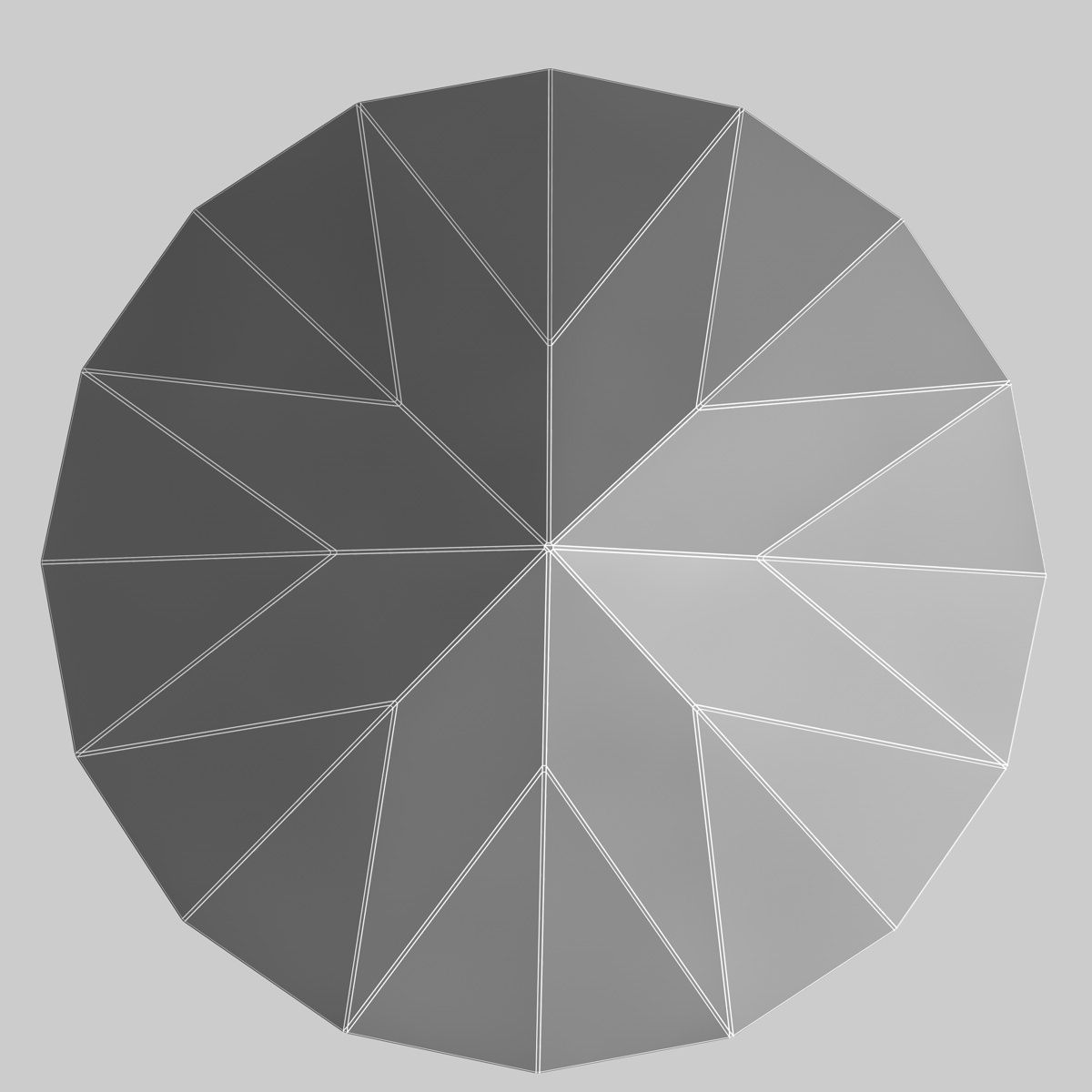 Realistic Diamond 3D model_7