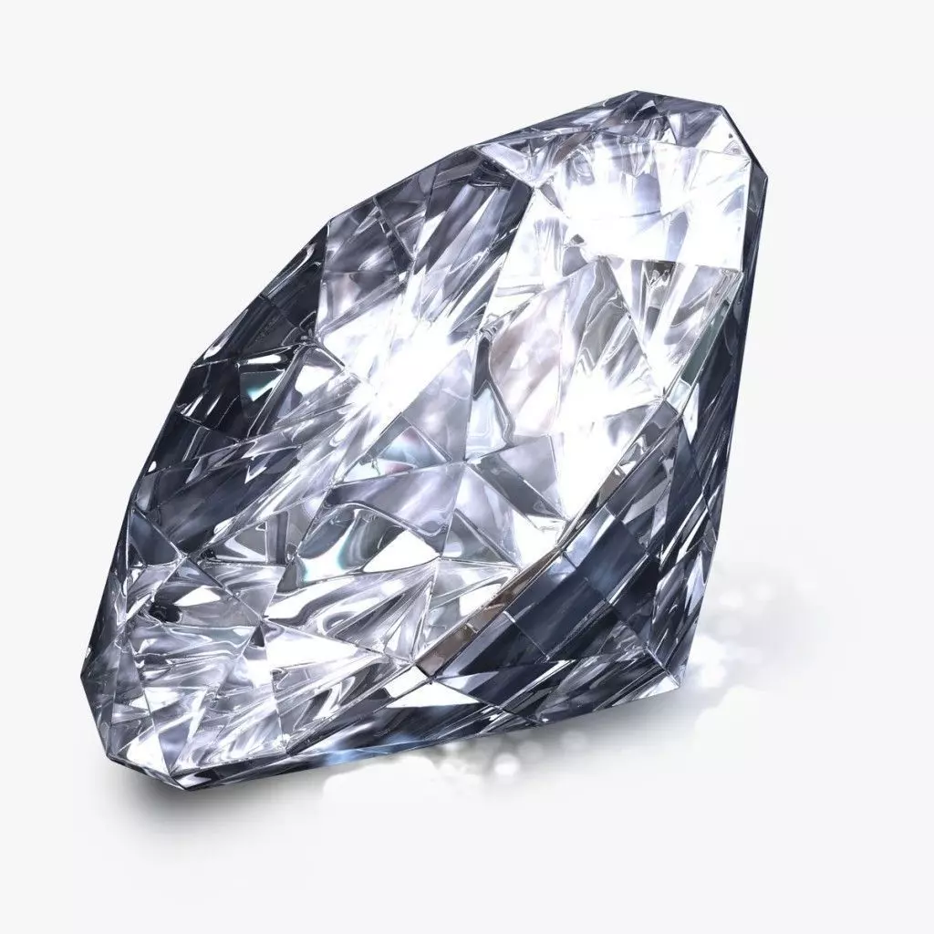 Realistic Diamond 3D model_0