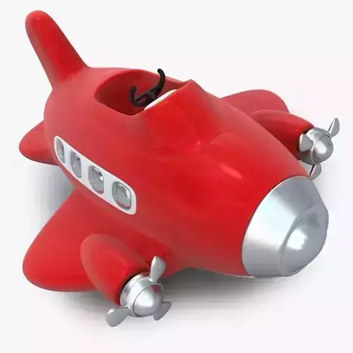 Toy airplane 3D model