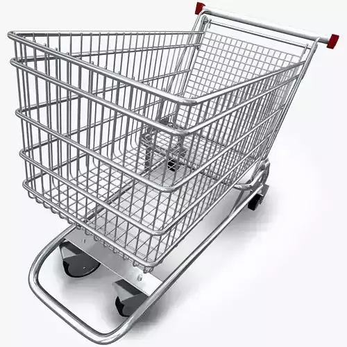 Realistic Shopping cart