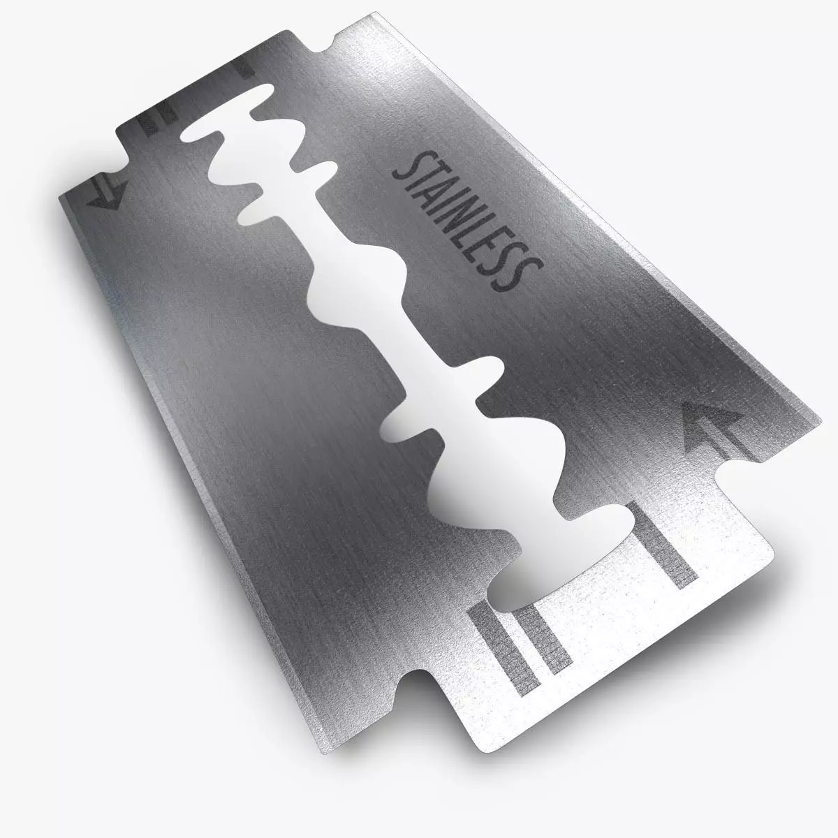 Razor blade 3D model_0