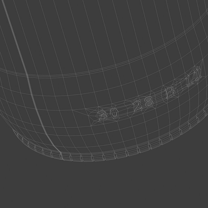 Bottle of beer 3D model_8