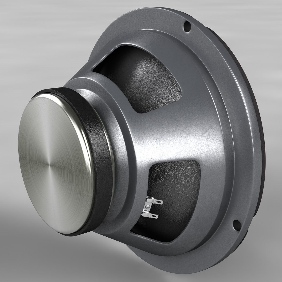 Realistic Audio Speaker 3D model_13