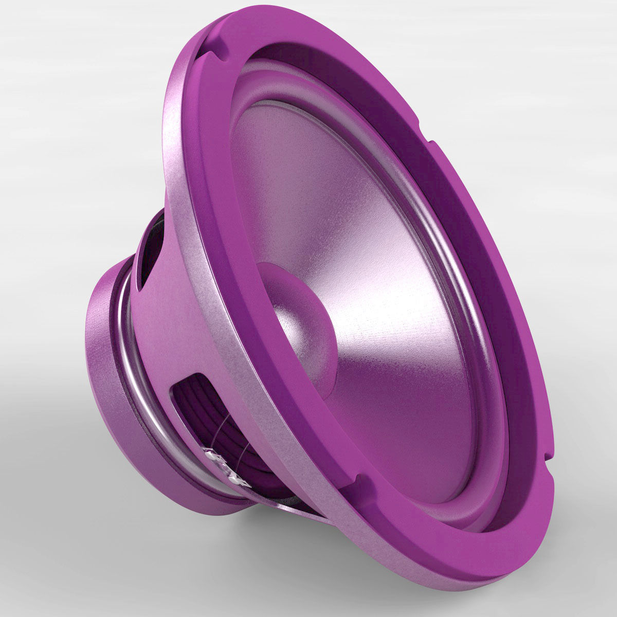 Realistic Audio Speaker 3D model_3