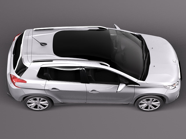 Peugeot 2008 - 2014 3D model_5
