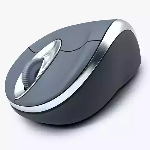 Computer Mouse - Rigged 3D model