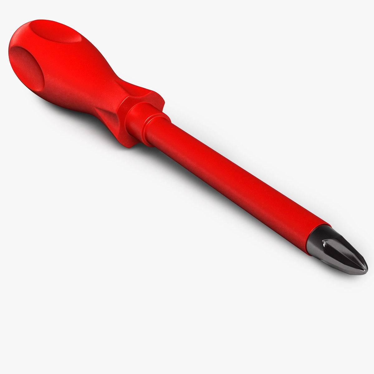 Realistic Screwdriver pen 3D model_8