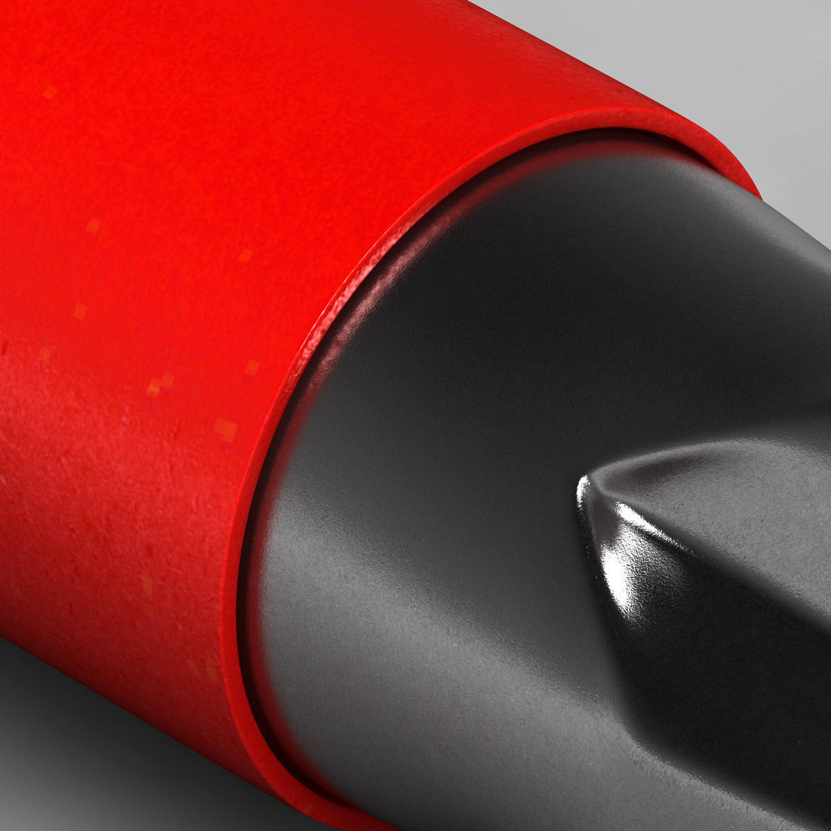 Realistic Screwdriver pen 3D model_1