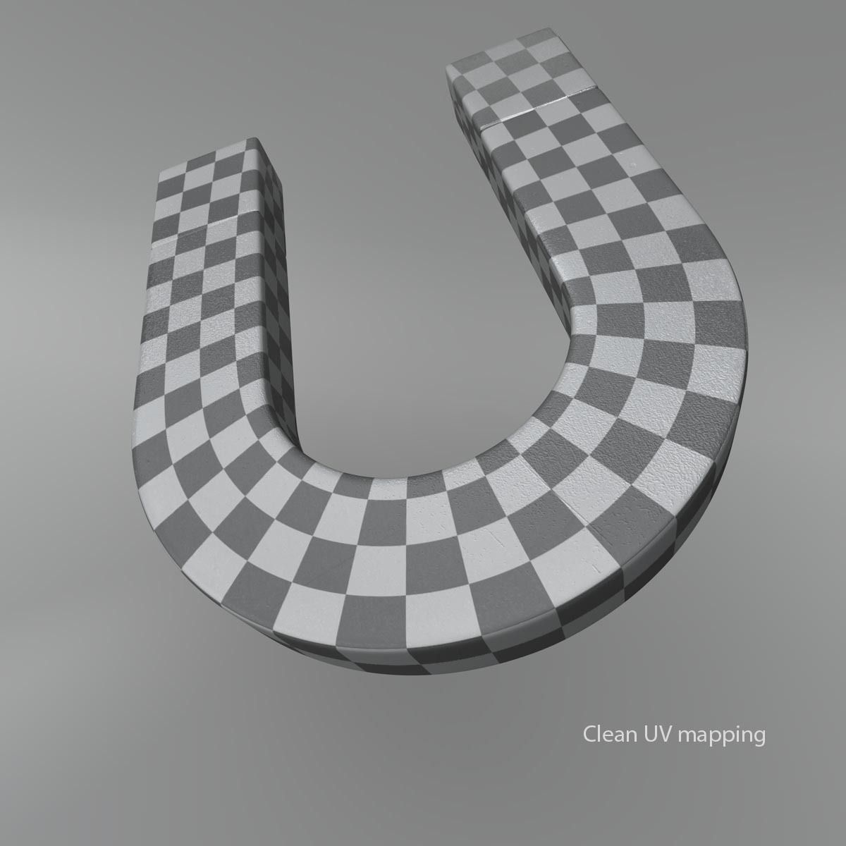 Realistic Magnet 3D model_5