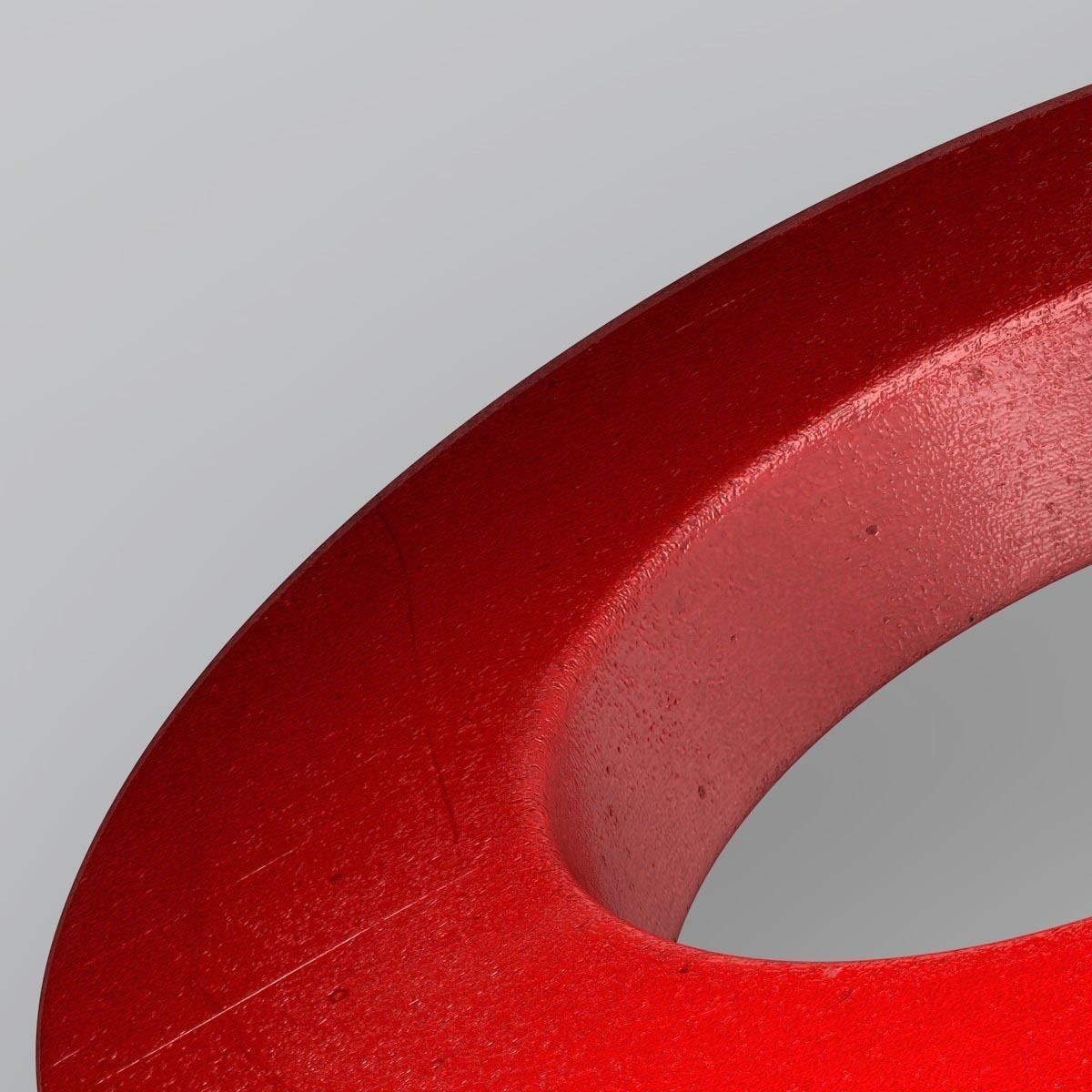 Realistic Magnet 3D model_7