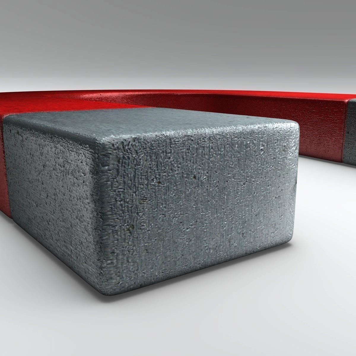 Realistic Magnet 3D model_6