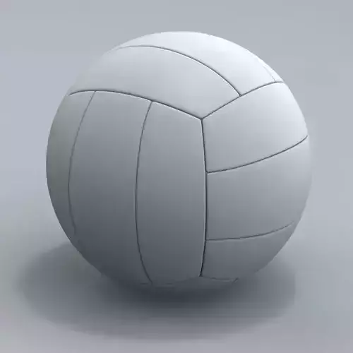Realistic Volley ball 3D model