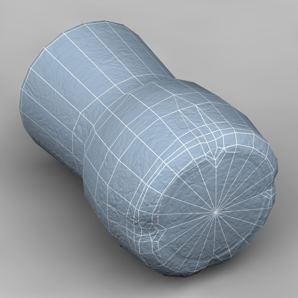 Realistic Champagne cork 3D model_8