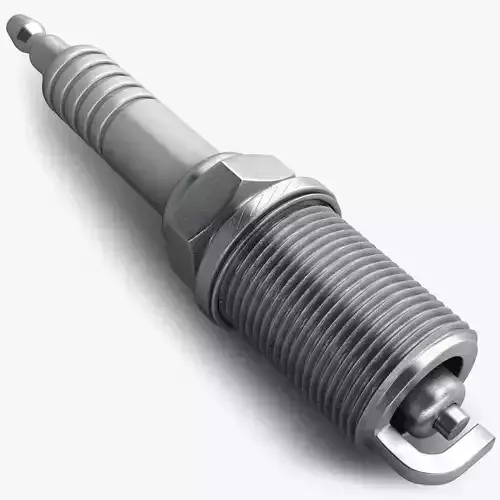 Realistic Spark plug 3D model