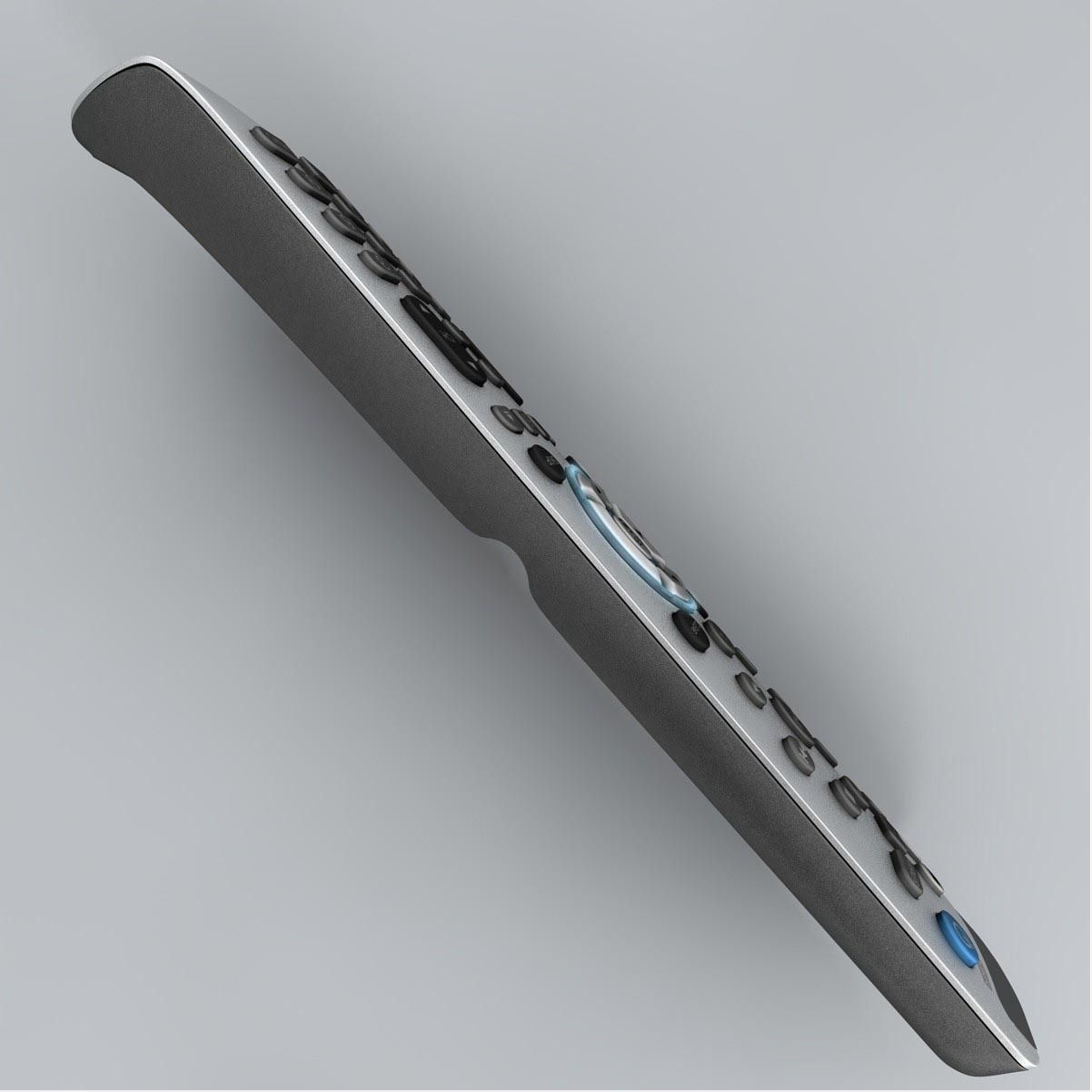 Realistic TV Remote control 3D model_17