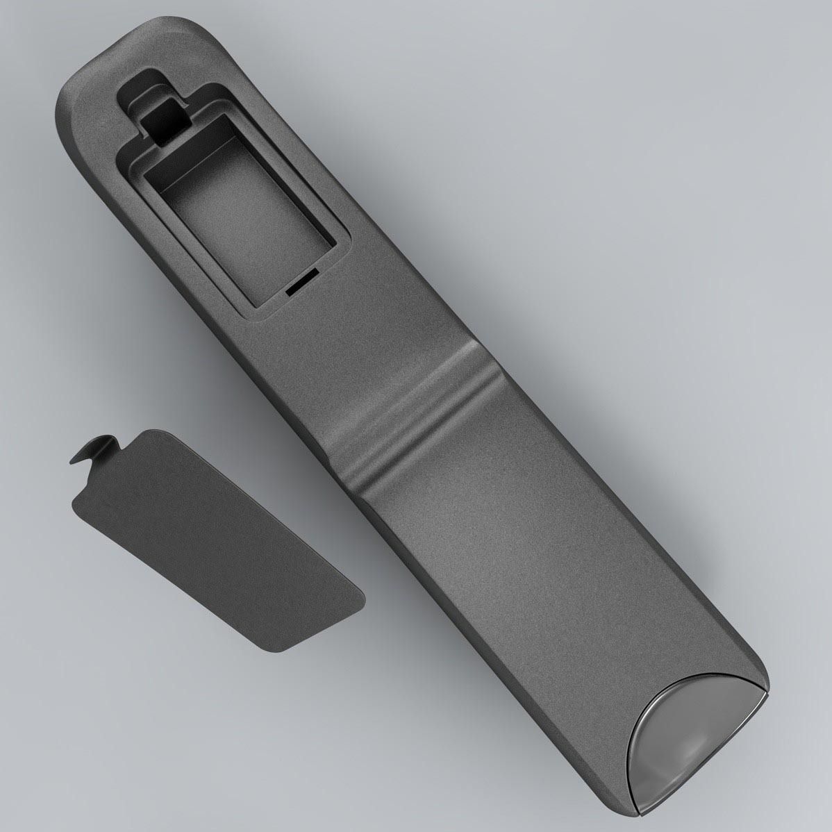 Realistic TV Remote control 3D model_11