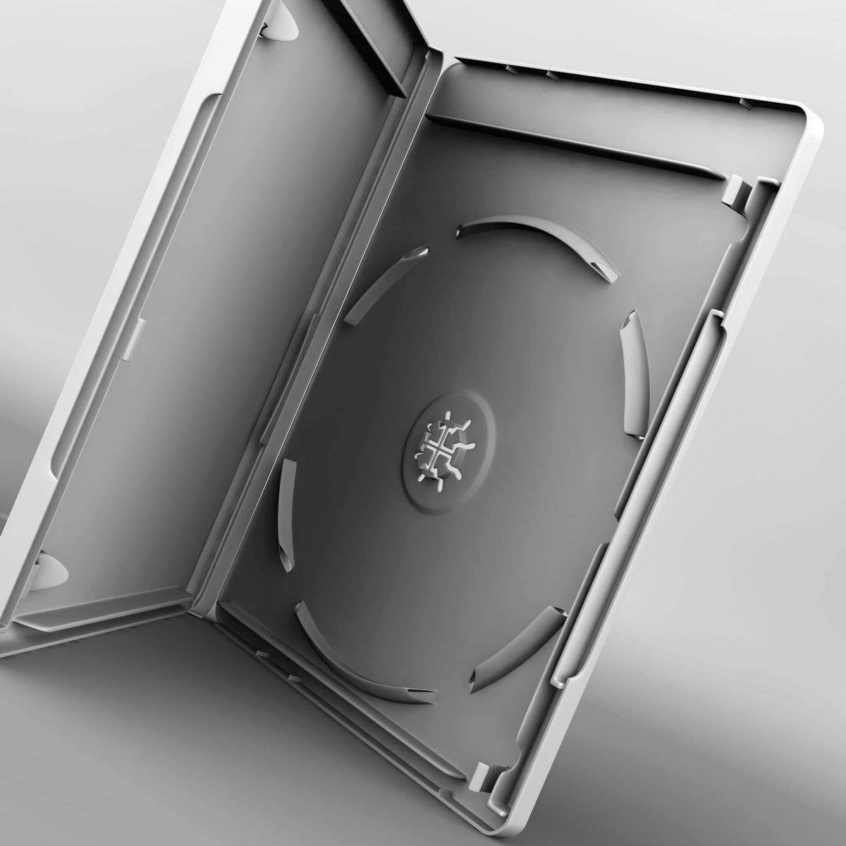 Bluray case 3D model_2