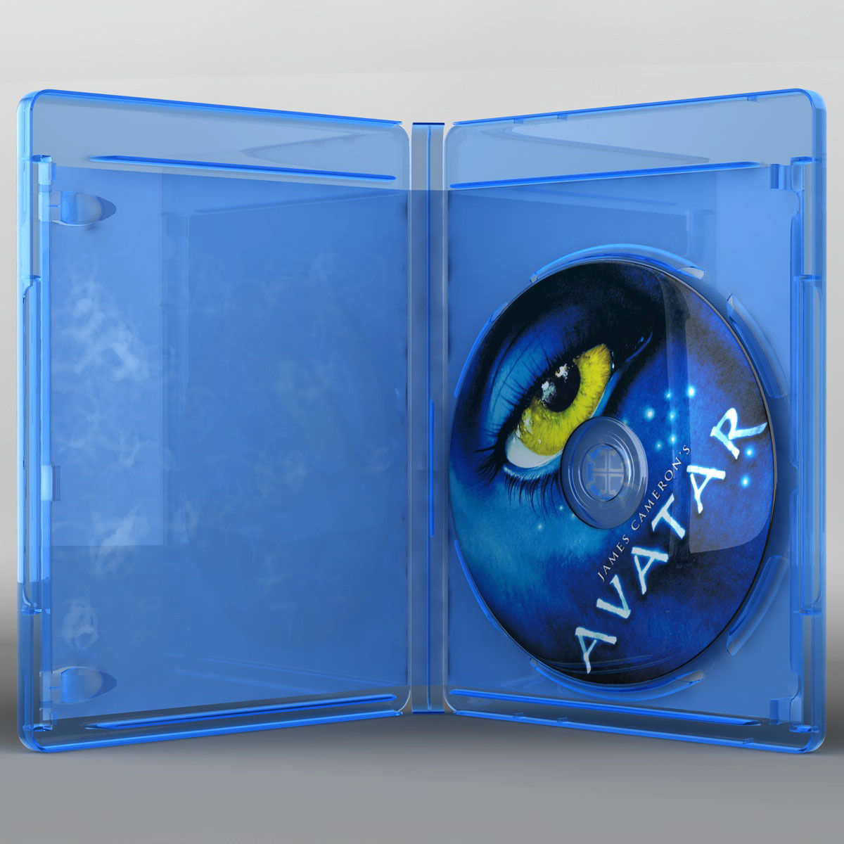 Bluray case 3D model_13