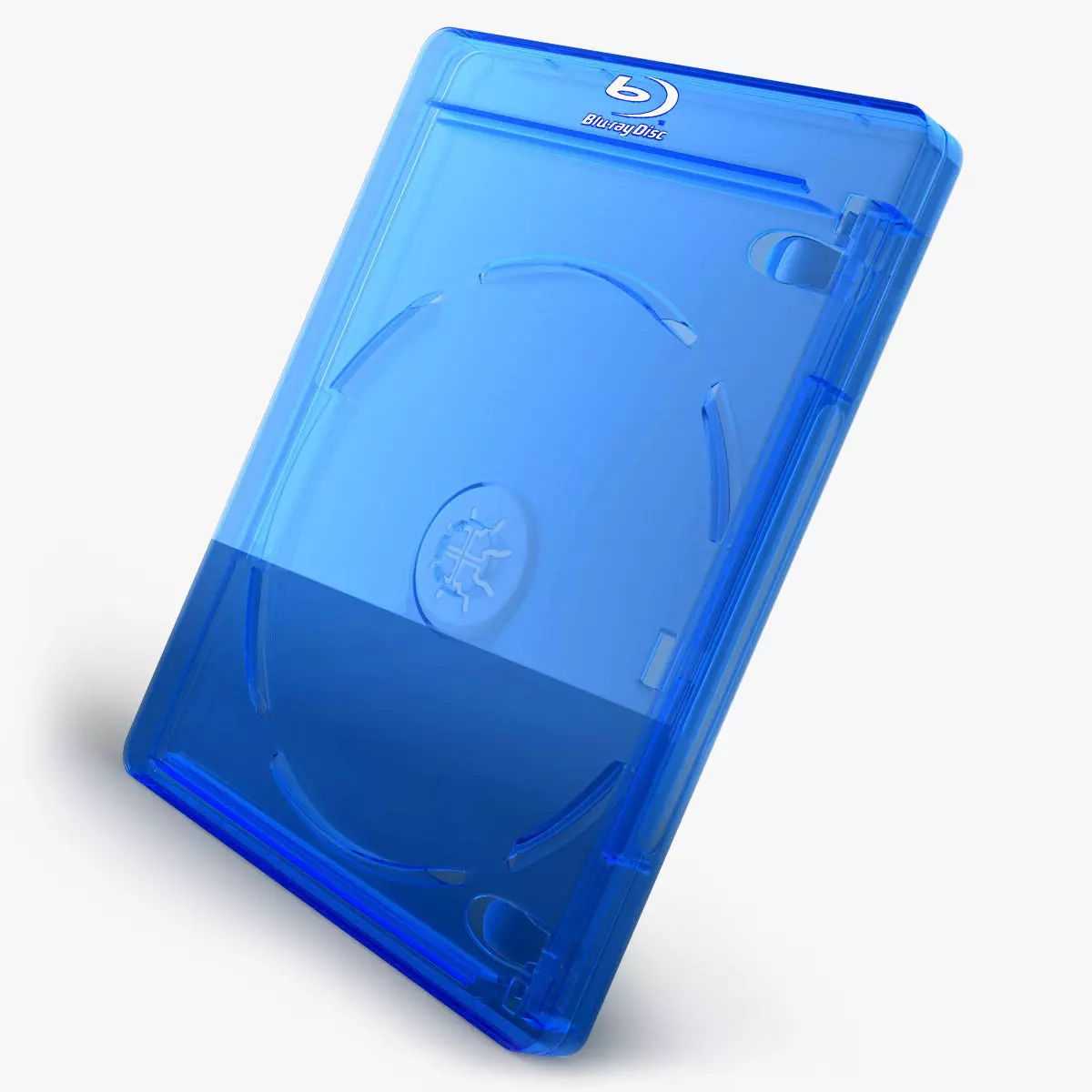 Bluray case 3D model_0