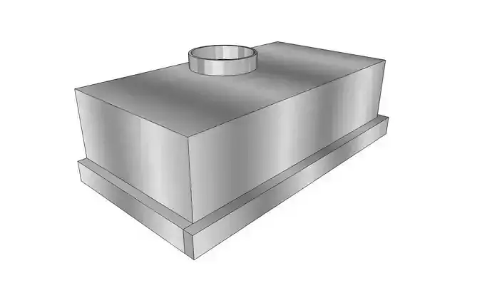 Telescopic hood Free 3D model