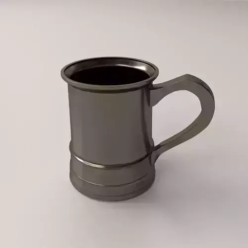 Tankard metal mug