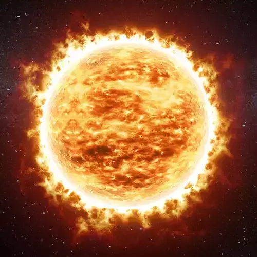 Animated sun v01 Low-poly 3D model