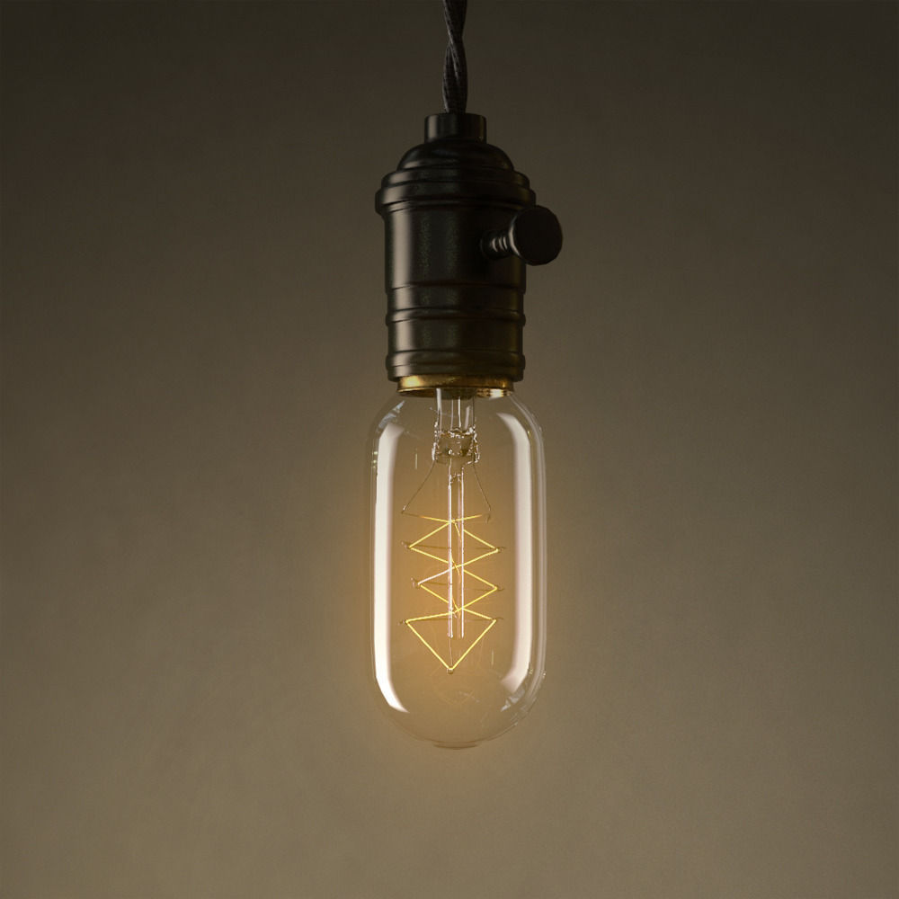 Vintage Edisson Light bulbs collection 3D Model MAX OBJ
