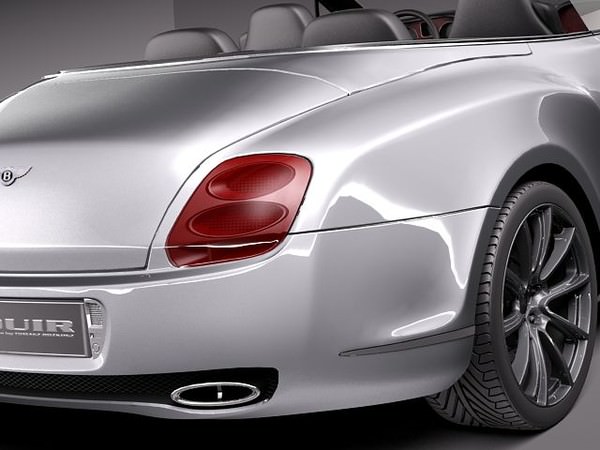 Bentley Continental Supersports Convertible 2011 3D model_6