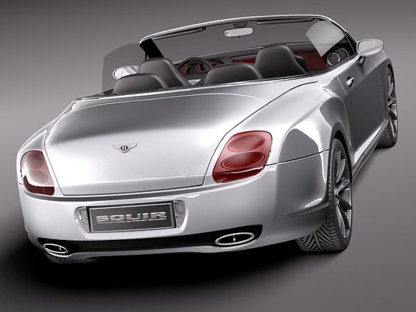 Bentley Continental Supersports Convertible 2011 3D model_7