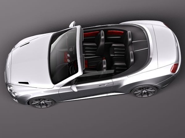 Bentley Continental Supersports Convertible 2011 3D model_4