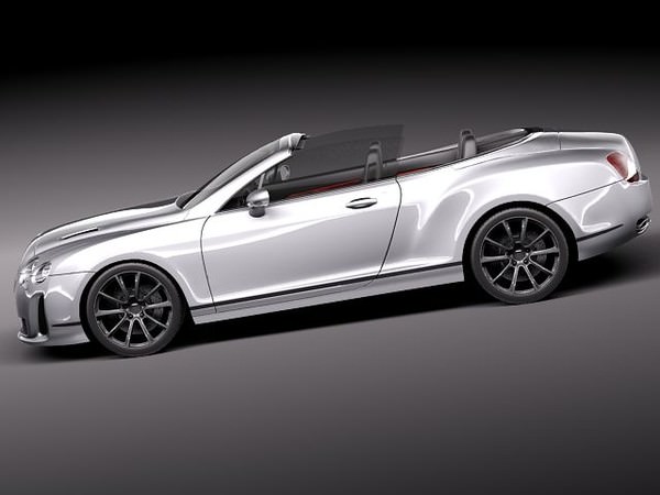 Bentley Continental Supersports Convertible 2011 3D model_3