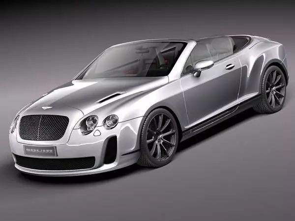 Bentley Continental Supersports Convertible 2011 3D model_0