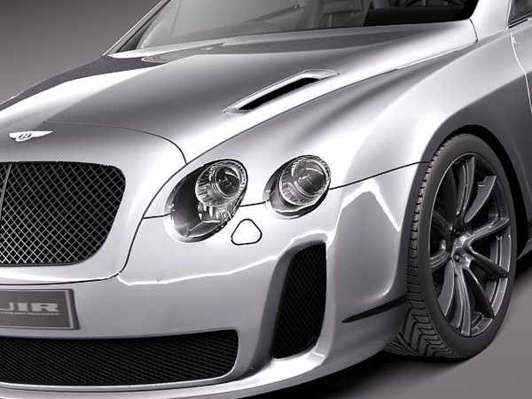 Bentley Continental Supersports Convertible 2011 3D model_2