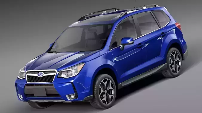 Subaru - Forester 2014 3D model