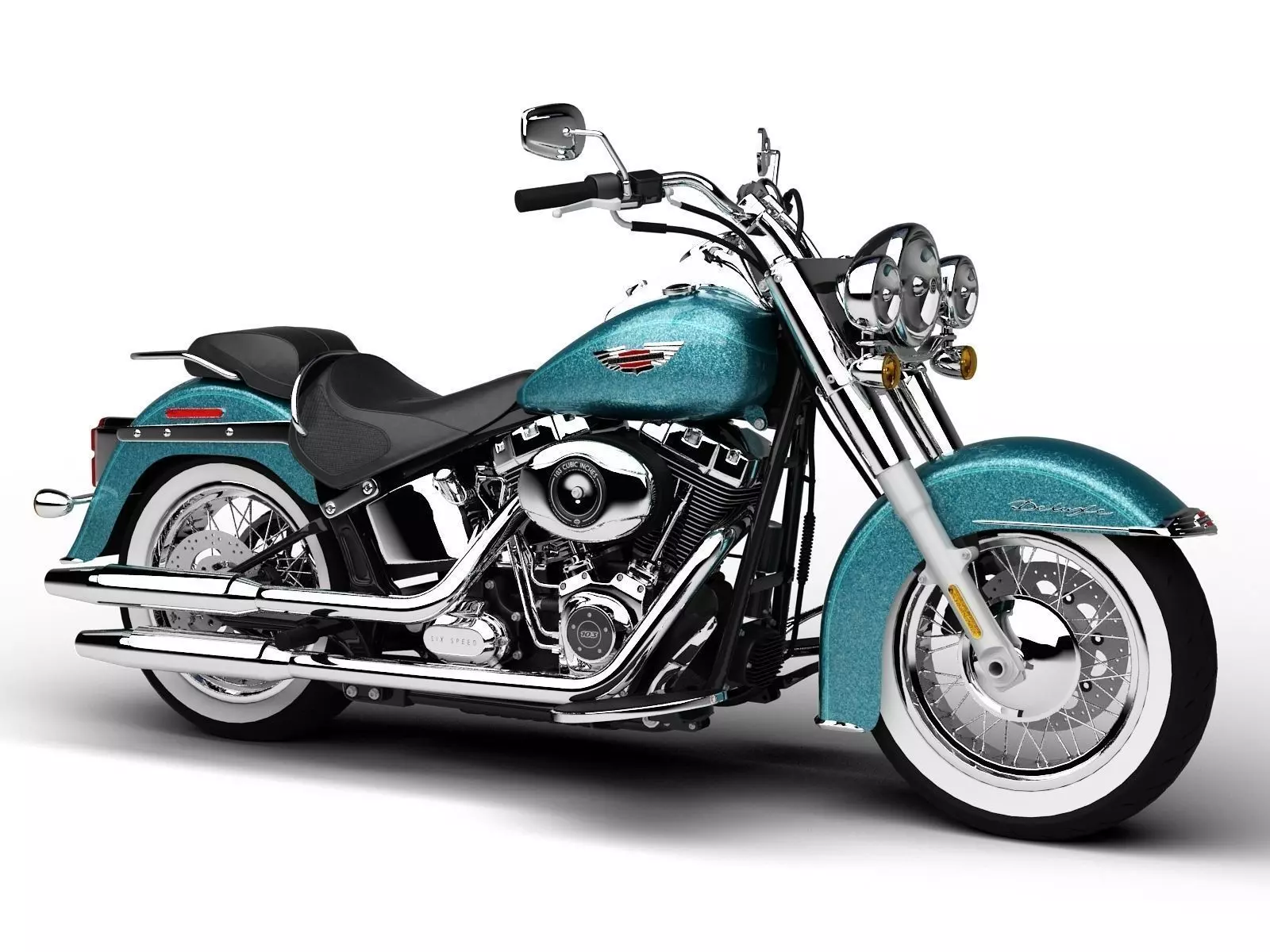 Harley-Davidson FLSTN Softail Deluxe 2015 3D model_0