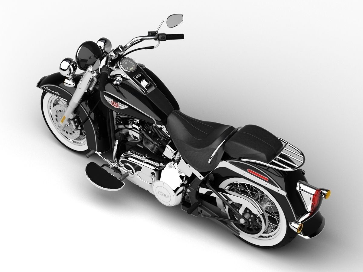 Harley-Davidson FLSTN Softail Deluxe 2015 3D model_19