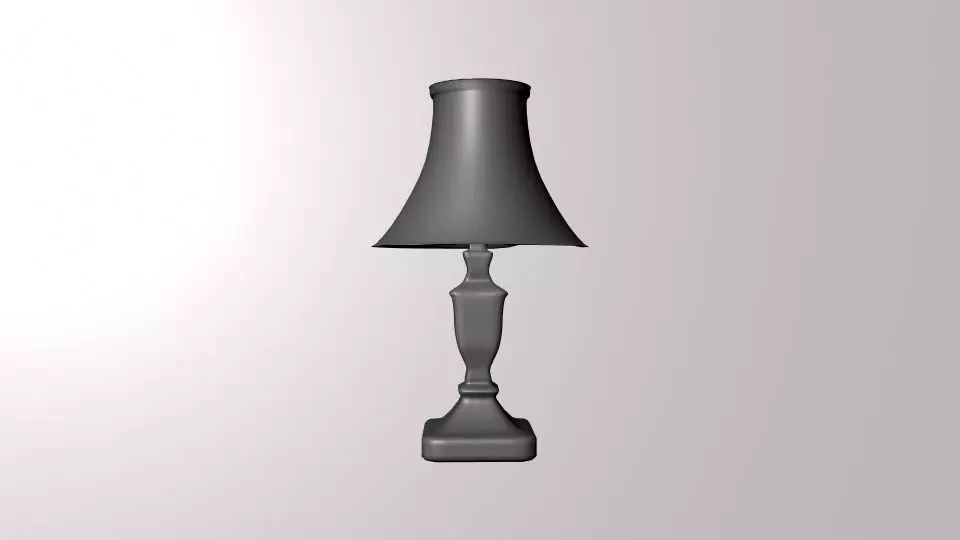 Table Lamp Free low-poly 3D model