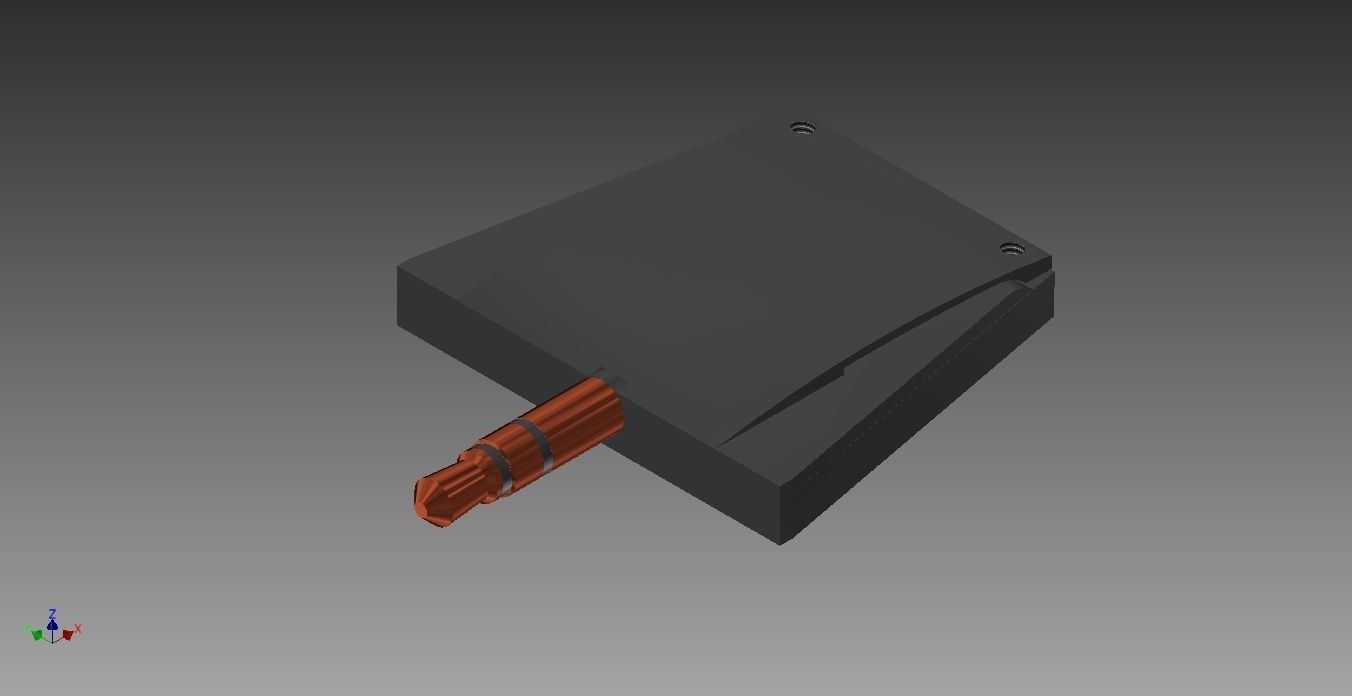 TRS Audio Jack Spare Free 3D print model_1