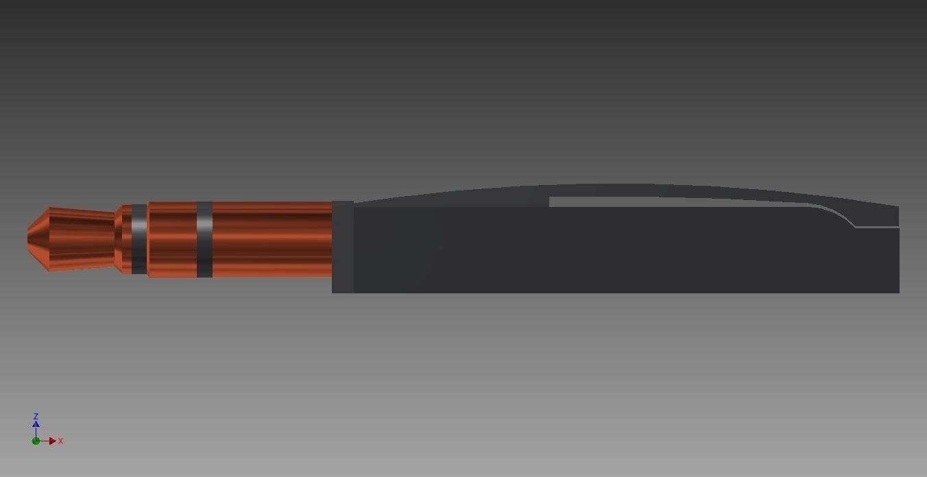 TRS Audio Jack Spare Free 3D print model_3